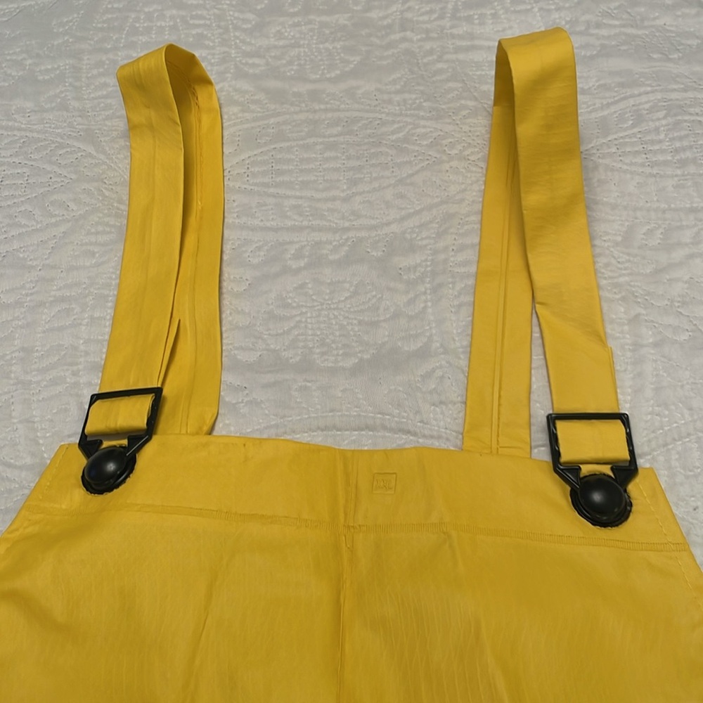 ✔️NEW River City Yellow RainWear XXL Bib Overalls Waterproof NEVER USED - Picture 10 of 12